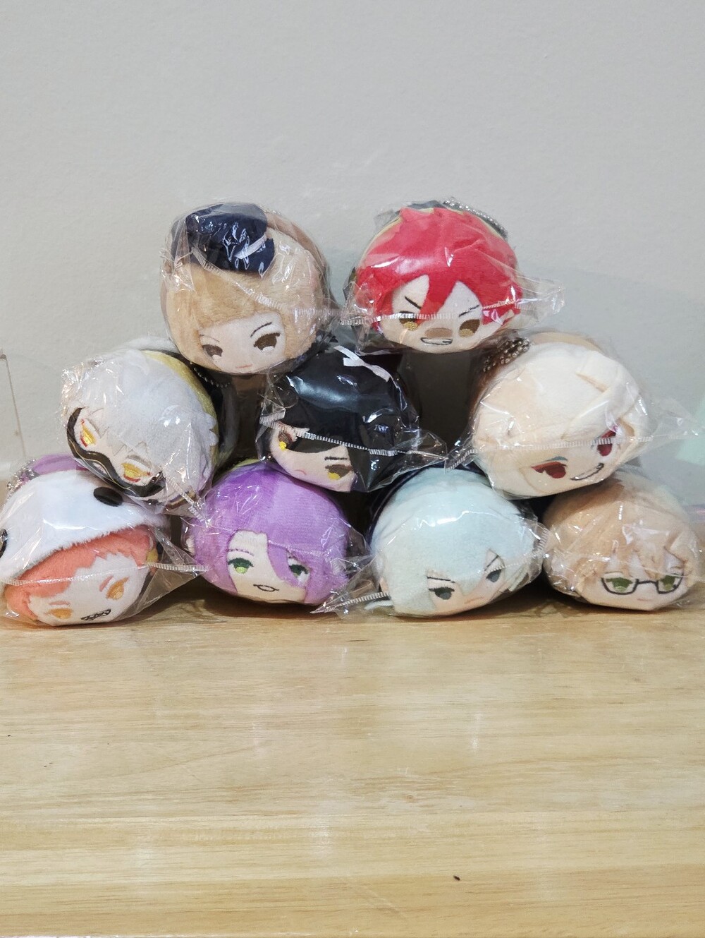 Touken Ranbu Mochi Mochi Mascot Plush Set - 9pc Anime Character